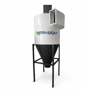 Cyclone Dust Collector MTCDC industrial air separation system for removing dust and particles from sesame processing lines