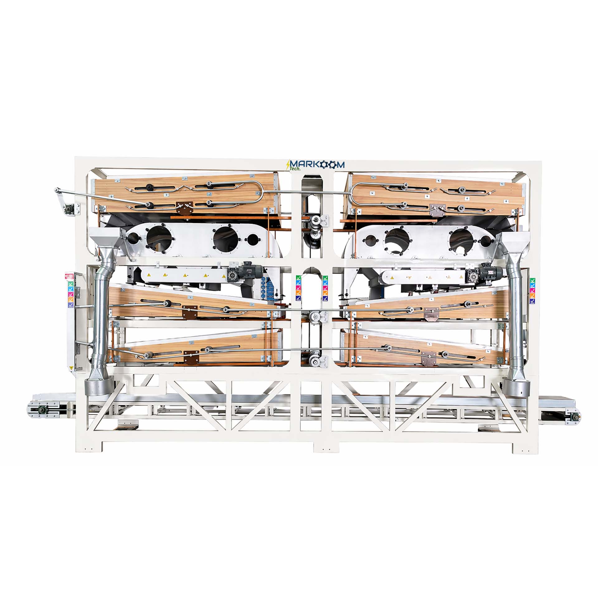 Dual Cleaner Screen Fine Cleaner MTDCSFC industrial seed cleaning machine for fine separation of impurities from sesame seeds