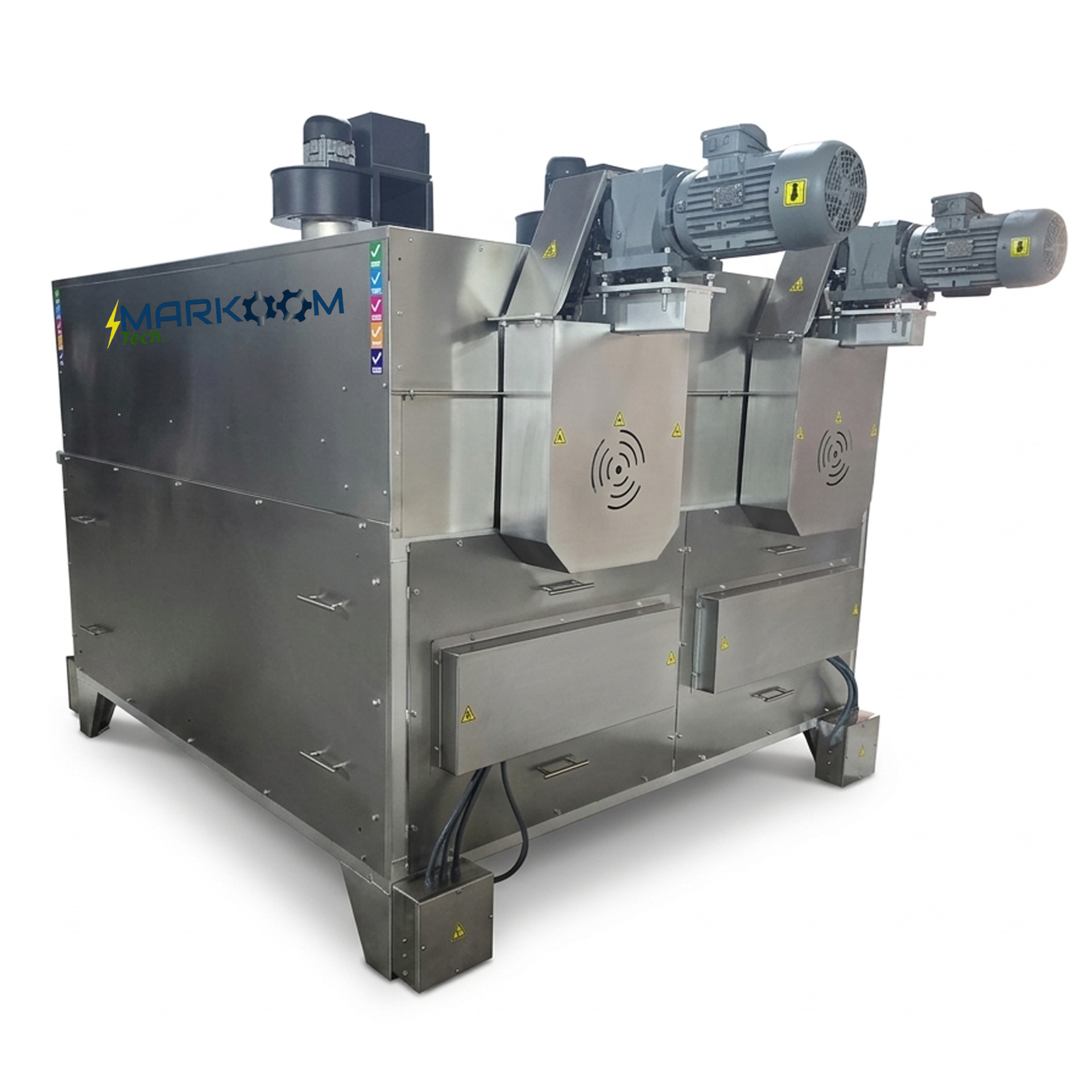 Electric Sesame Roasting Machine MTERM 250 industrial electric roaster for uniform roasting of sesame seeds with controlled heat system