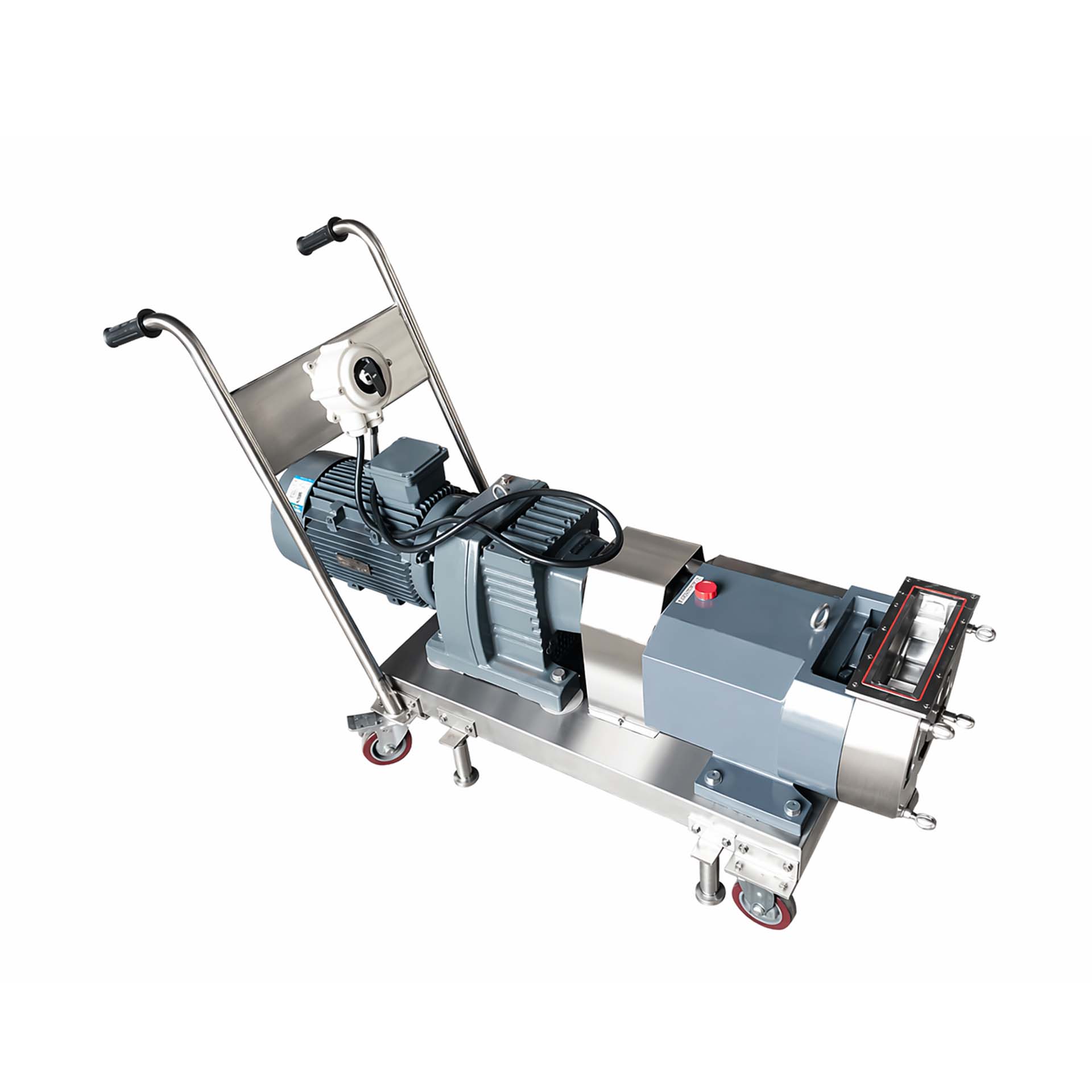 Rotary Lobe Pump MTRLP industrial pump for gentle transfer of viscous food products like tahini and halawa paste