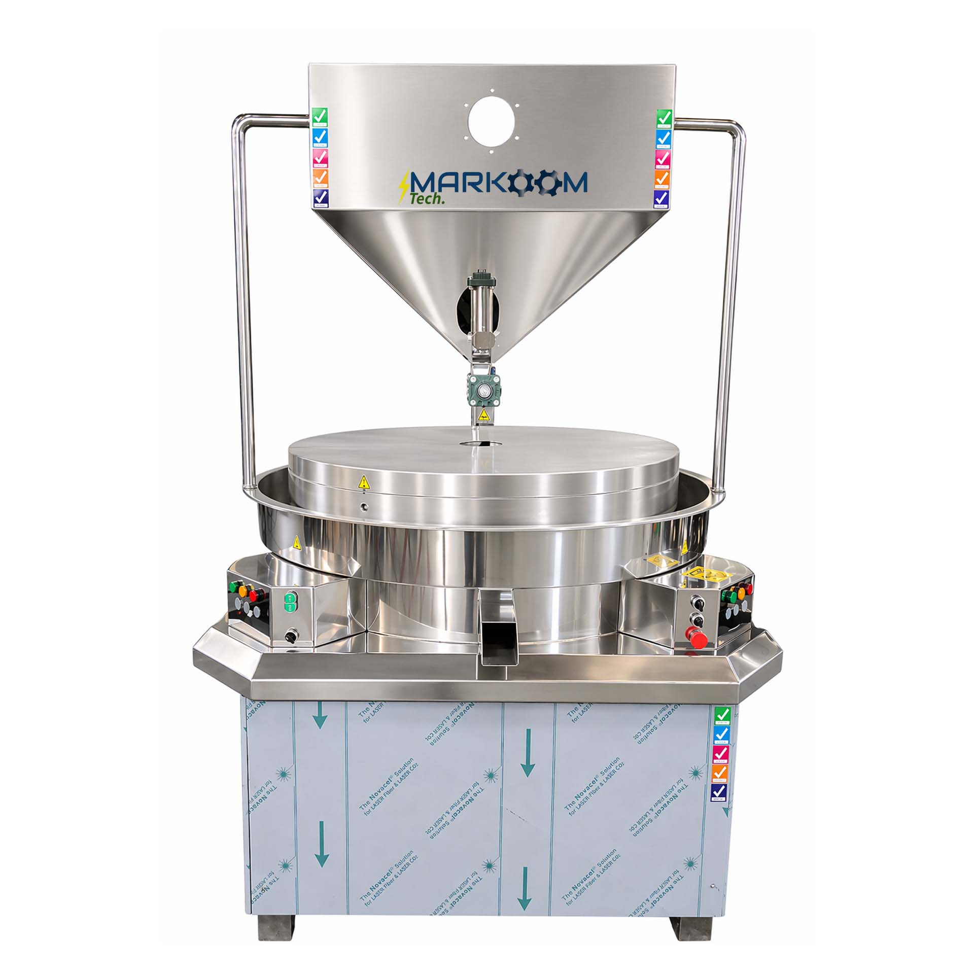 Tahini Stone Mill MTSM 120 industrial stone grinding machine for traditional sesame paste tahini production