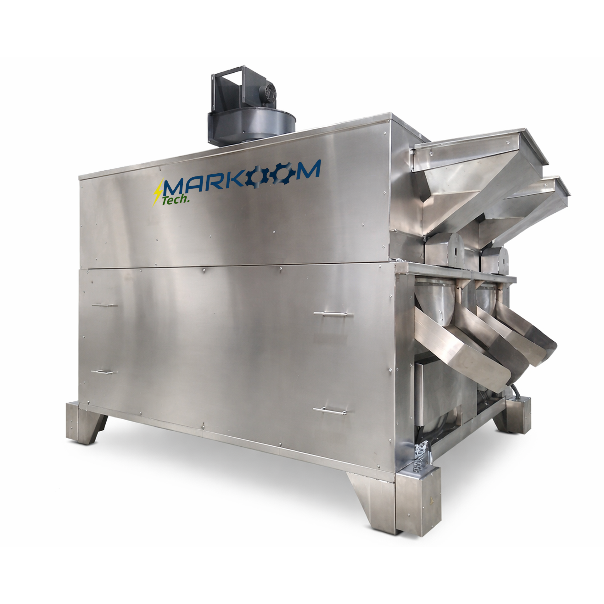 Electric Sesame Roasting Machine MTERM 250 industrial electric roaster for uniform roasting of sesame seeds with controlled heat system