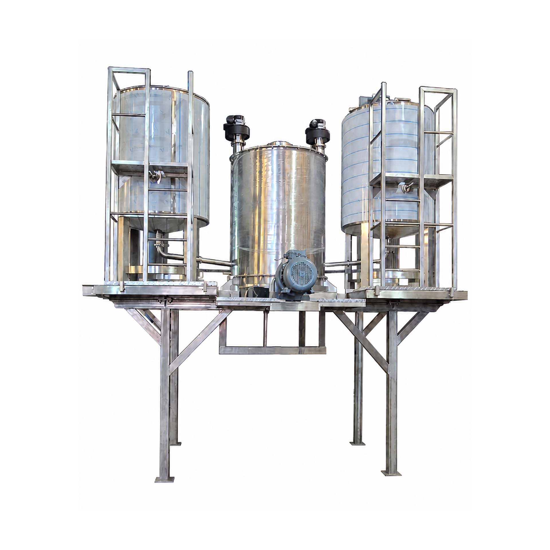 Halva Machine Dual Boiling MTHMDB 500 industrial sesame halva cooking system with dual boiling tanks for continuous production