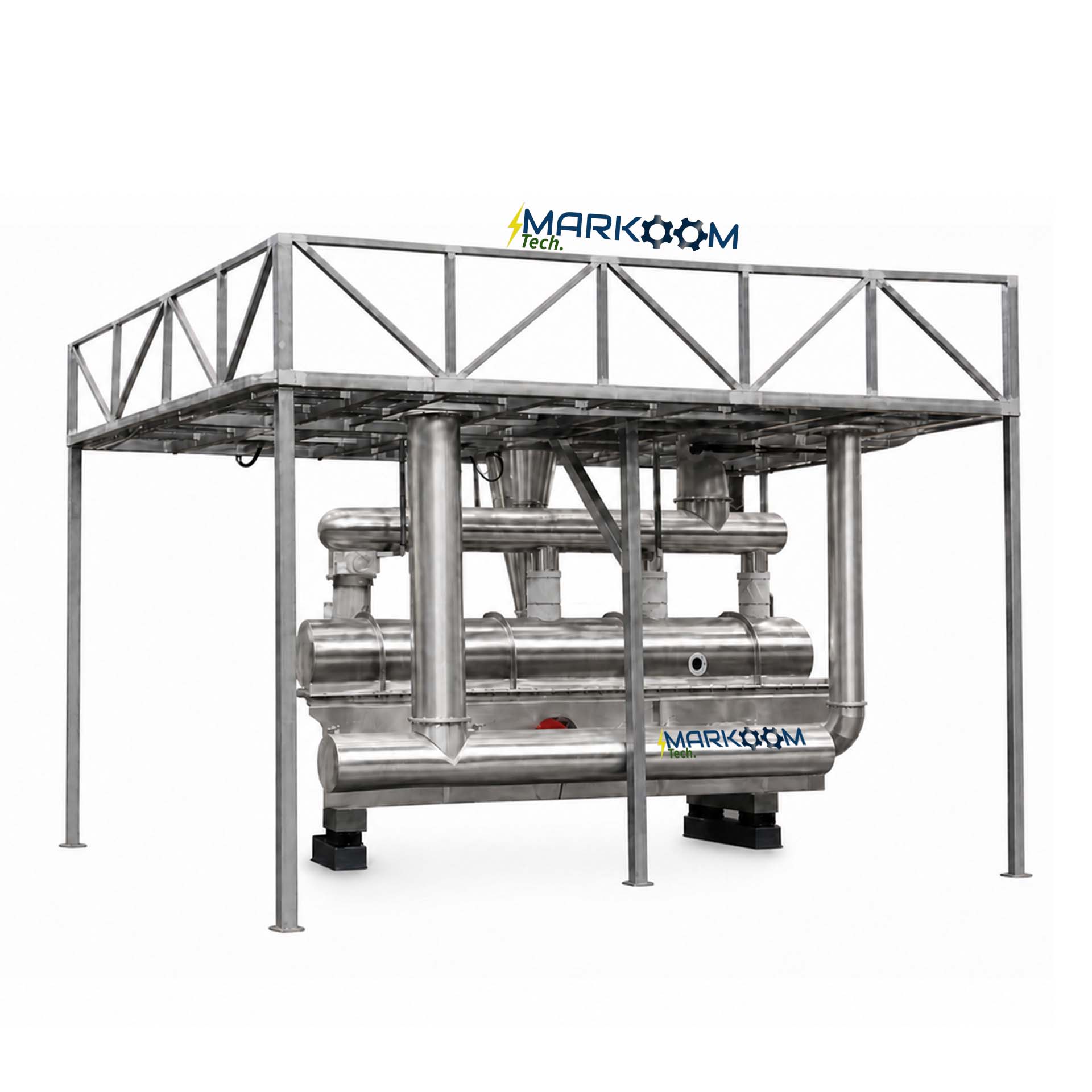 Sesame Fluid Bed Dryer MTSFBD industrial drying system for efficient moisture removal and uniform drying of sesame seeds