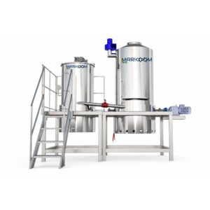 Halawa Machine MTHM 250 industrial sesame halawa production machine for cooking mixing and forming sesame halva paste