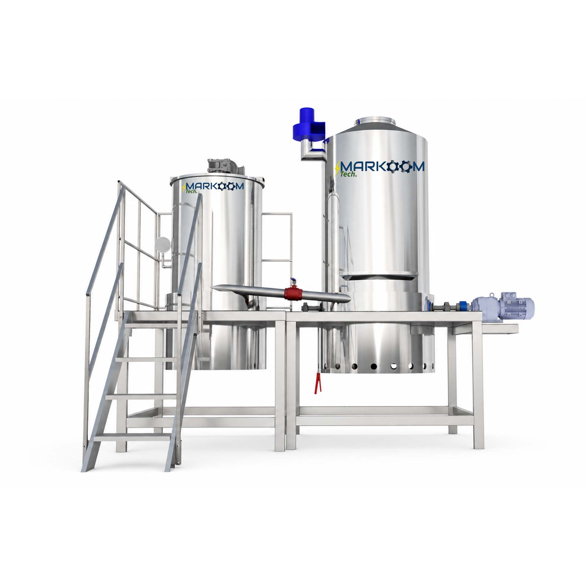 Halawa Machine MTHM 250 industrial sesame halawa production machine for cooking mixing and forming sesame halva paste