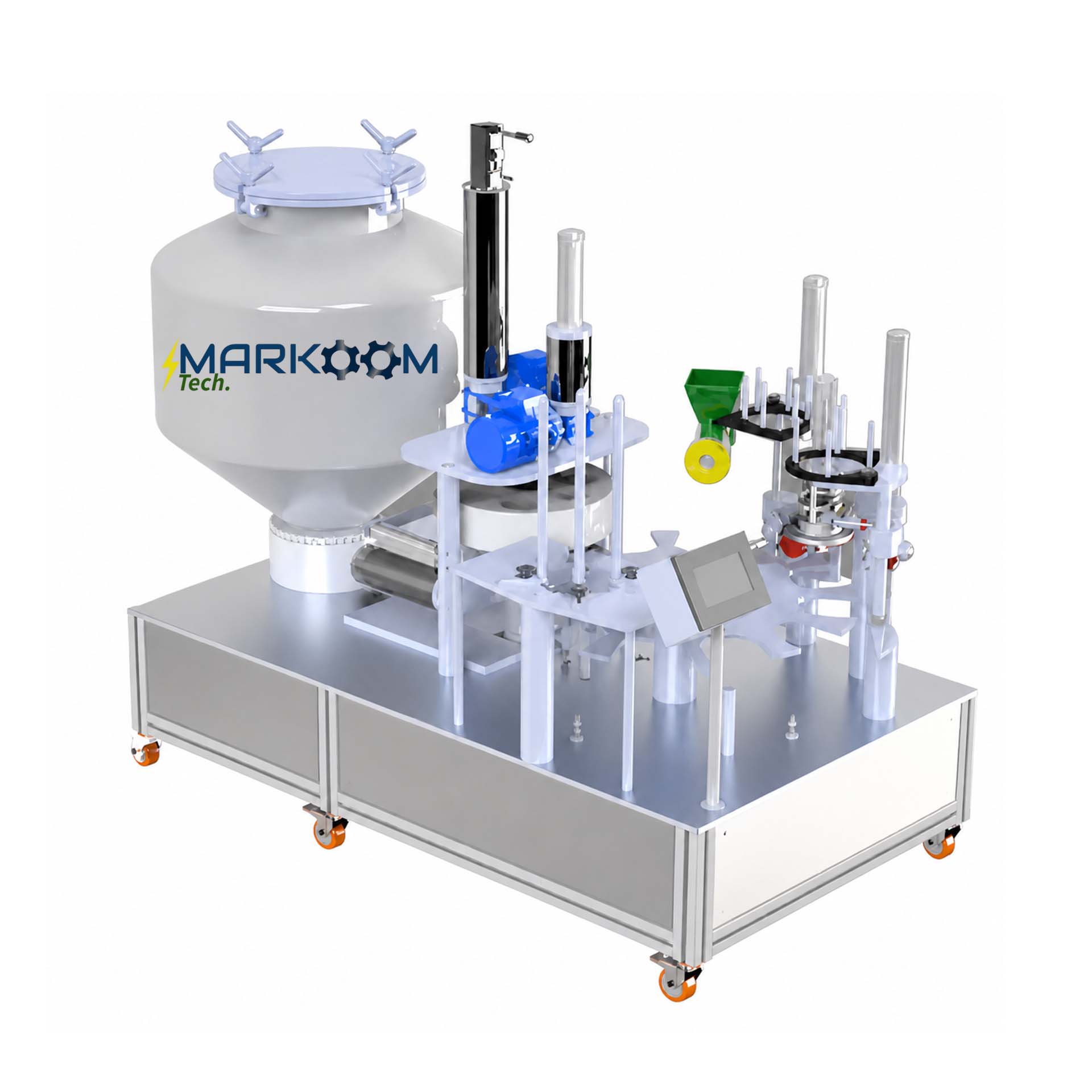 Halwa Filling Machine MTHFM automatic industrial system for precise filling of sesame halwa into containers molds and packaging trays