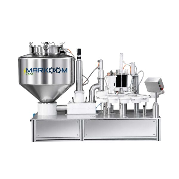 Container Filling System Halwa Filling Machine – MTHFM - markoom