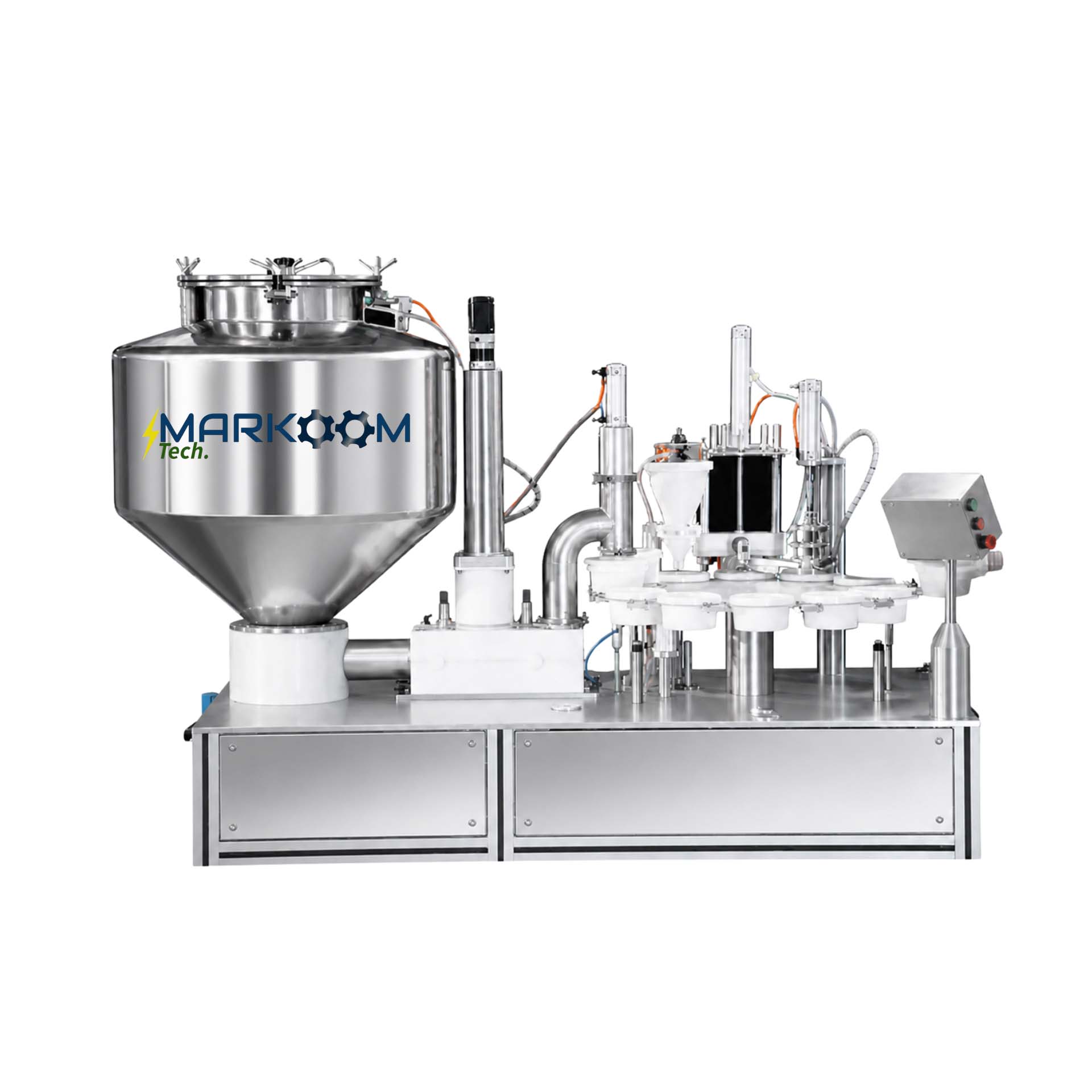 Halwa Filling Machine MTHFM automatic industrial system for precise filling of sesame halwa into containers molds and packaging trays